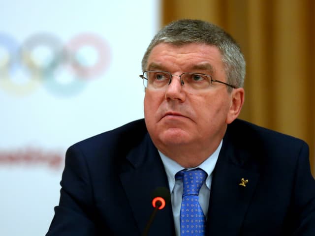 IOC-Präsident Thomas Bach. IOC-Präsident Thomas Bach.