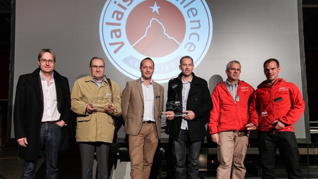 Die Preisträger der Valais excellence Awards 2013 Die Preisträger der Valais excellence Awards 2013