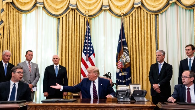 Vucic, Trump, Hoti Vucic, Trump, Hoti