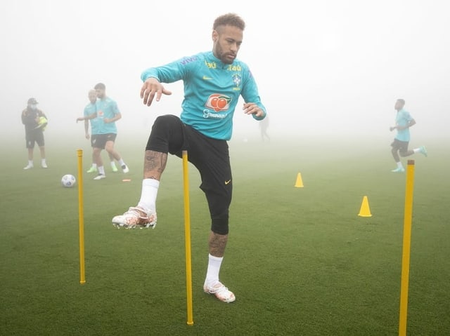 Neymar im Training Neymar im Training