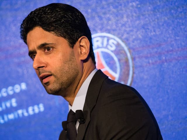 PSG-Präsident Nasser Al-Khelaifi. PSG-Präsident Nasser Al-Khelaifi.
