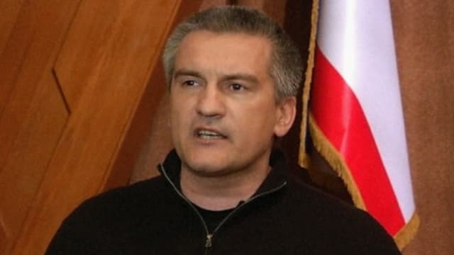 Krim-Regierungschef Sergej Aksjonow Krim-Regierungschef Sergej Aksjonow