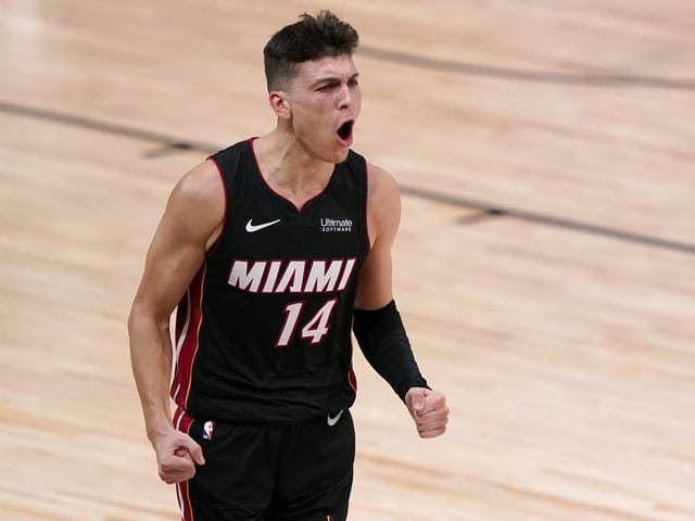 Tyler Herro von den Miami Heat Tyler Herro von den Miami Heat