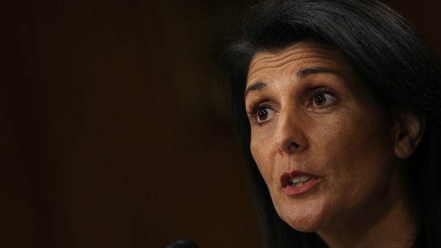 Portrait von Nikki Haley Portrait von Nikki Haley