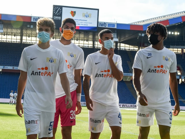 Spieler des FCZ. Spieler des FCZ.