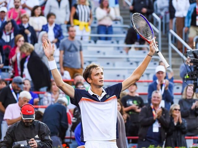 Daniil Medwedew zog sowohl in Montreal als auch in Washington in den Final ein. Daniil Medwedew zog sowohl in Montreal als auch in Washington in den Final ein.