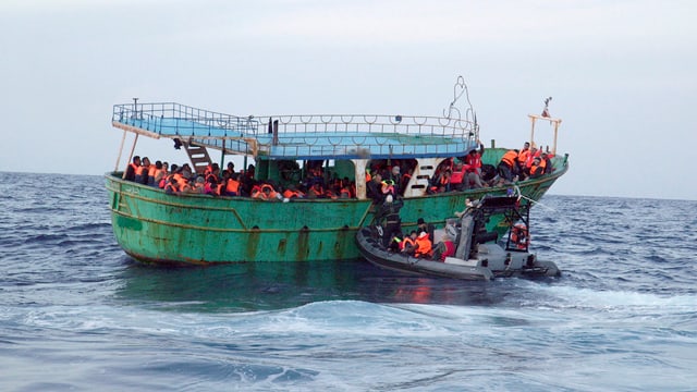 Ausschnitt aus «Europa oder Tod – die Lebensretter vom Mittelmeer» 