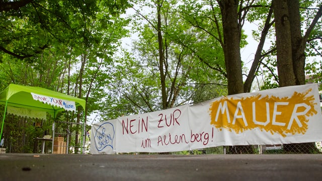 Die Argumente für und gegen eine Mauer im Altenberg