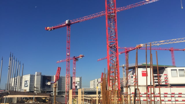 Viele Kräne Viele Kräne
