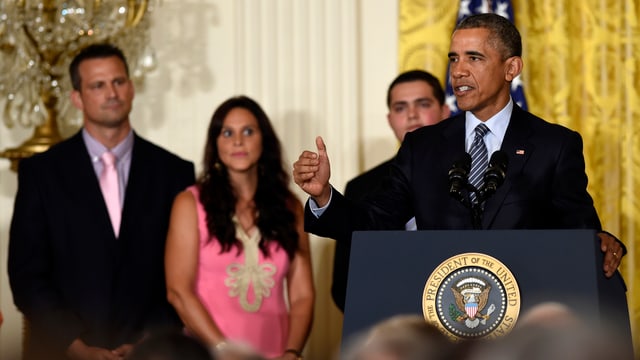 US-Präsident Obama. US-Präsident Obama.