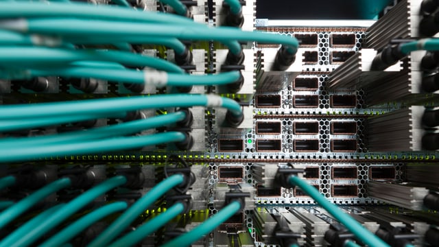 Computerserver - Symbolbild. Computerserver - Symbolbild.