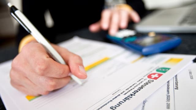 Ausfüllen der Steuererklärung Ausfüllen der Steuererklärung