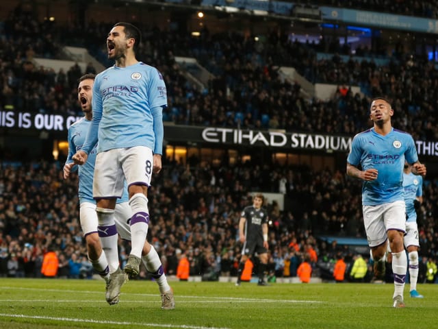 Ilkay Gündogan jubelt Ilkay Gündogan jubelt