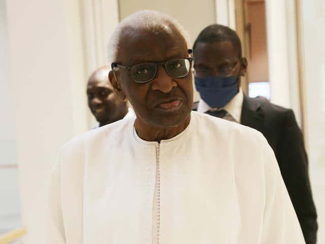 Lamine Diack. Lamine Diack.