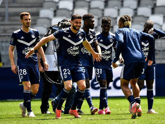 Girondins Bordeaux Jubel Girondins Bordeaux Jubel