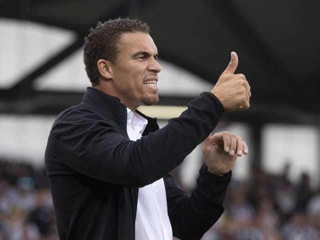 Valérien Ismael darf zufrieden sein mit seinem Team. Valérien Ismael darf zufrieden sein mit seinem Team.