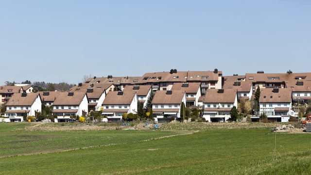 Mutschellen - Siedlung mit Einfamilienhäuser Mutschellen - Siedlung mit Einfamilienhäuser