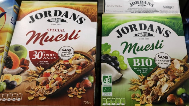 Müesli in Frankreich Müesli in Frankreich