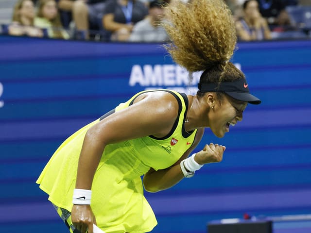 Naomi Osaka steht in der 2. Runde. Naomi Osaka steht in der 2. Runde.