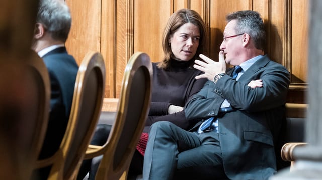 Els dus en il parlament. Els dus en il parlament.