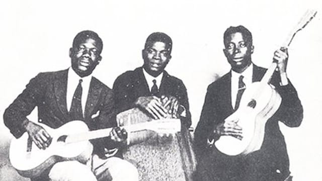 Das Cover der in London eingespielten Platte des Kumasi-Trio. Das Cover der in London eingespielten Platte des Kumasi-Trio.