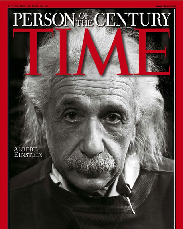 Cover der Time mit Albert Einstein Cover der Time mit Albert Einstein