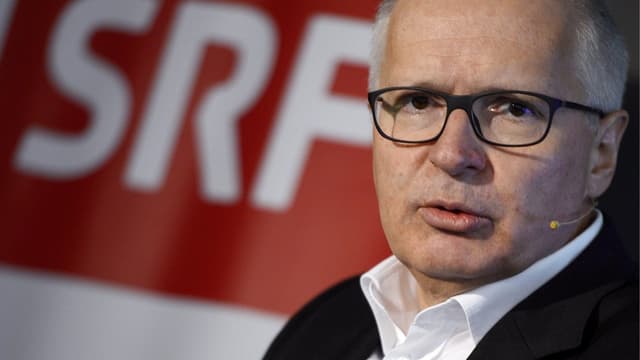 SRF-Direktor Ruedi Matter. SRF-Direktor Ruedi Matter.