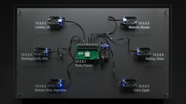 verschiedene kleine Hardware auf einer Leinwand aufgehängt verschiedene kleine Hardware auf einer Leinwand aufgehängt