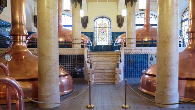 Kupferkessel zum Bierbrauen Kupferkessel zum Bierbrauen