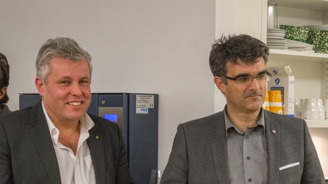 Herbert Stieger e Marcus Caduff Herbert Stieger e Marcus Caduff