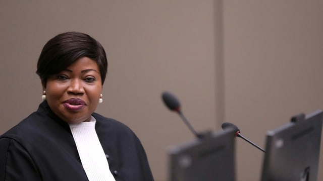 ICC-Chefanklägerin Fatou Bensouda. ICC-Chefanklägerin Fatou Bensouda.