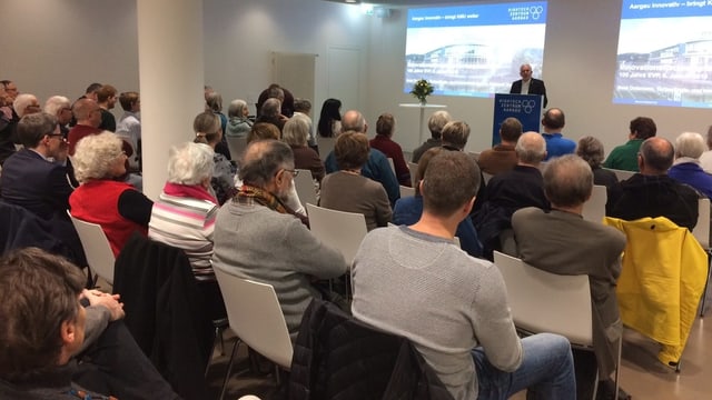 Viele EVPler an der Parteiversammlung in Brugg Viele EVPler an der Parteiversammlung in Brugg