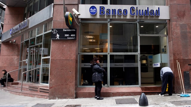 Bank in Buenos Aires Bank in Buenos Aires