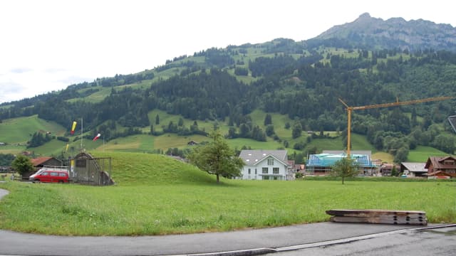 Neubauten in Frutigen. Neubauten in Frutigen.