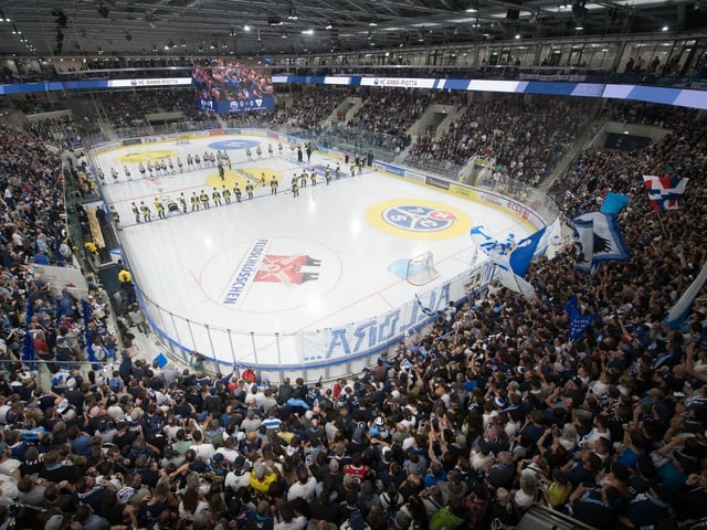 Eishockey-Stadion. Eishockey-Stadion.