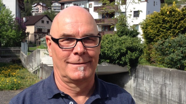 Walter Caprez, president Redog Grischun. Walter Caprez, president Redog Grischun.