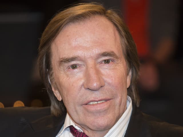 Günter Netzer in einer Talkshow. Günter Netzer in einer Talkshow.