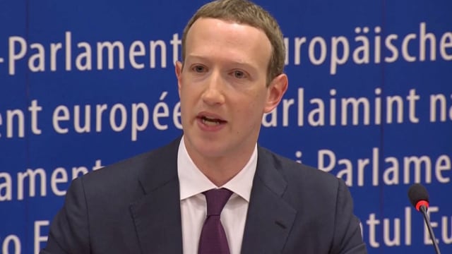 Wenig Substanzielles von Zuckerberg im EU-Parlament