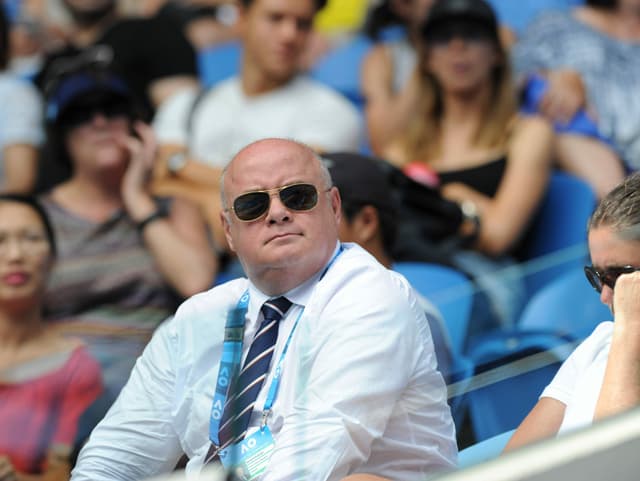 Der Präsident des französischen Tennisverbandes Bernard Guidicelli. Der Präsident des französischen Tennisverbandes Bernard Guidicelli.