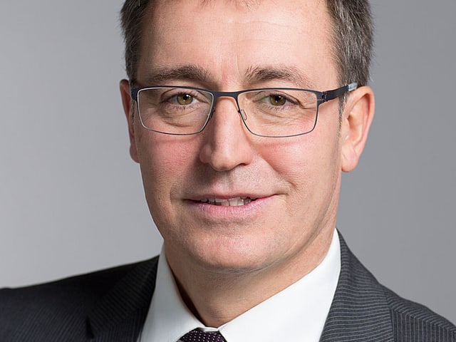 Porträt von Roland Büchel. Porträt von Roland Büchel.