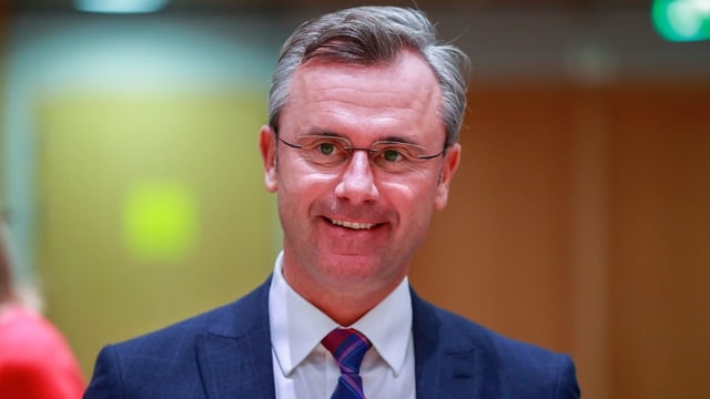 Der österreichische Verkehrsminister Norbert Hofer Der österreichische Verkehrsminister Norbert Hofer
