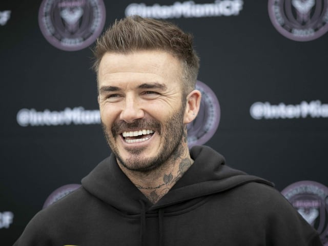 David Beckham. David Beckham.