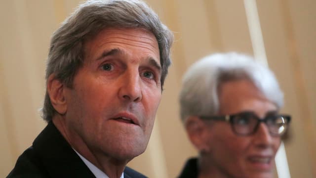 Der amerikanische Aussenminister John Kerry. Der amerikanische Aussenminister John Kerry.