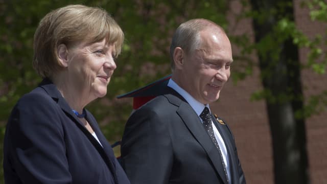 Merkel und Putin Merkel und Putin