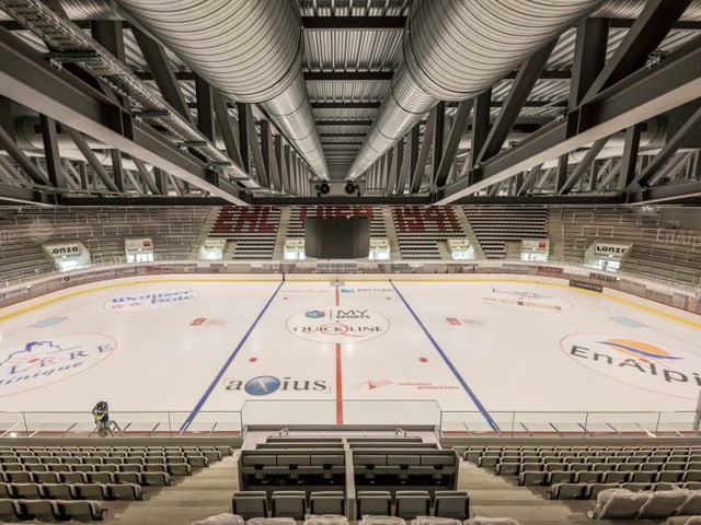 Hockey- und Eventhalle - So sieht die neue Eishalle des EHC Visp aus