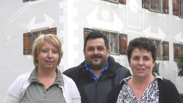 Ina part dal comité d'organisaziun (da san.): Georgina Janki (medias), Claudio Cavelti (finanzas), Martina Beeli (presidenta). Ina part dal comité d'organisaziun (da san.): Georgina Janki (medias), Claudio Cavelti (finanzas), Martina Beeli (presidenta).