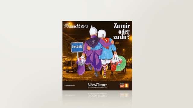 Basler Fasnacht 2013 - «Zu mir oder zu dir?» Basler Fasnacht 2013 - «Zu mir oder zu dir?»