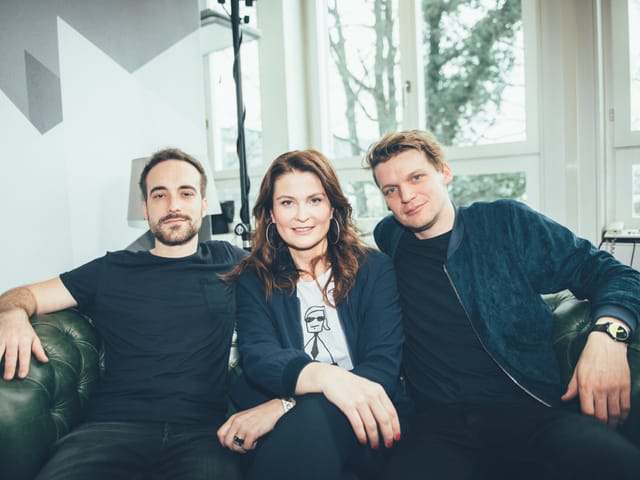 Auf der Couch bei Judith Wernli: Dabu Fantastic.