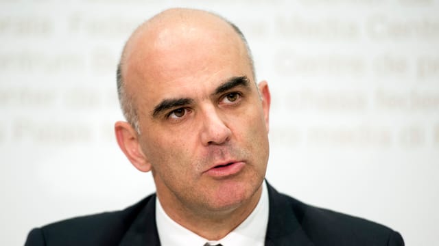 Berset spricht Berset spricht