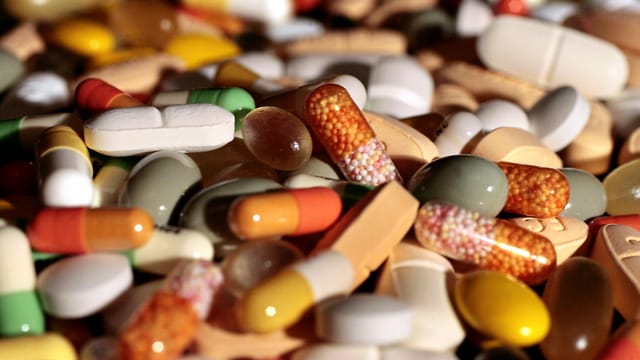 Verschiedene Tabletten. Verschiedene Tabletten.